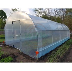 Solar legume hobby 4m x 10m cu aerisire laterala