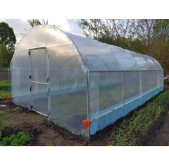 Solar legume hobby 4m x 10m cu aerisire laterala