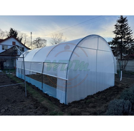 Solar legume hobby 4m x 8m cu aerisire laterala