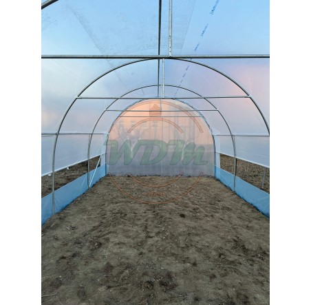 Solar legume hobby 4m x 8m cu aerisire laterala