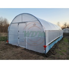 Solar legume 4m x 10m cu aerisire laterala