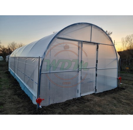 Solar legume 4m x 10m cu aerisire laterala