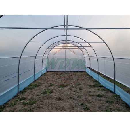 Solar legume 4m x 10m cu aerisire laterala