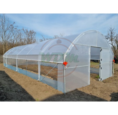 Solar legume 5m x 12m cu aerisire laterala