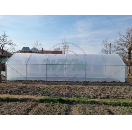 Solar legume 5m x 12m cu aerisire laterala