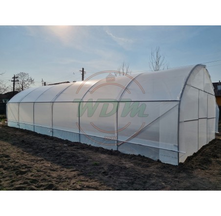 Solar legume 5m x 12m cu aerisire laterala