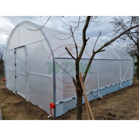Solar legume 5m x 6m cu aerisire laterala