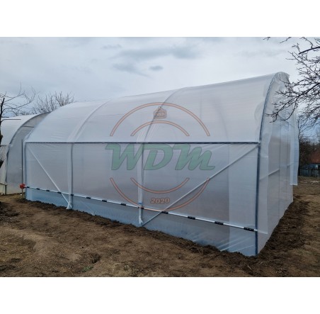 Solar legume 5m x 6m cu aerisire laterala