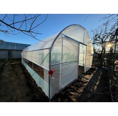 Solar legume 5m x 8m cu aerisire laterala