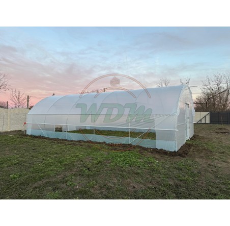 Solar legume 6m x 10m cu aerisire laterala