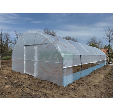 Solar legume 6m x 12m cu aerisire laterala